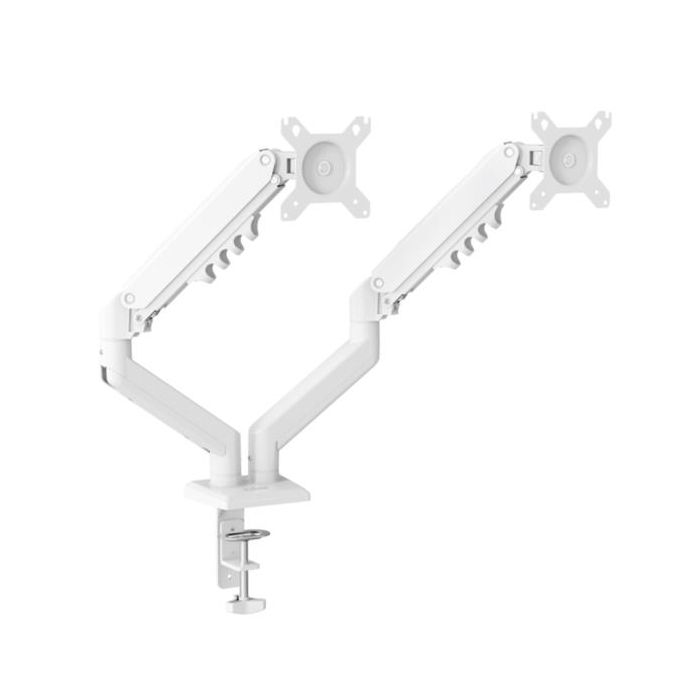 SUPPORT.MONITOR 2 BRACCI TOP BIANCO