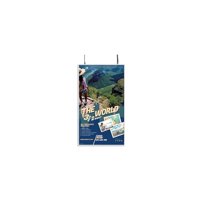 YASHI QUADRO VETRINA 55  4K ADS +