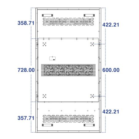 Monitor de escaparate de alto brillo de 65"