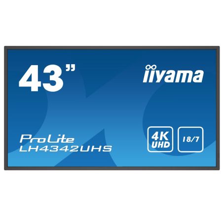 Pantalla de señalización digital profesional de 43"