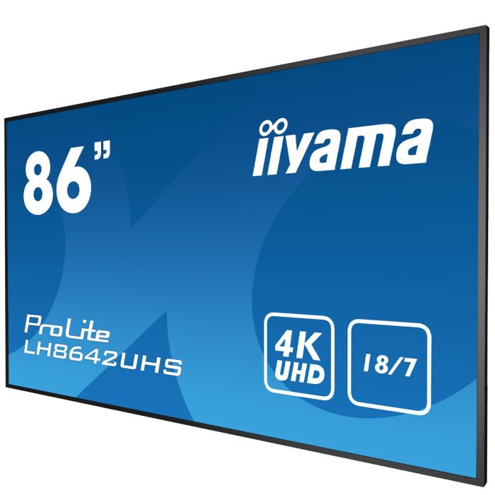 Pantalla de señalización digital profesional de 86"