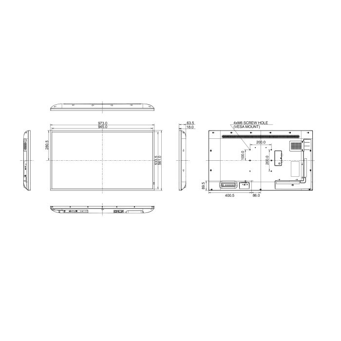 43" Professional Digital Signage display