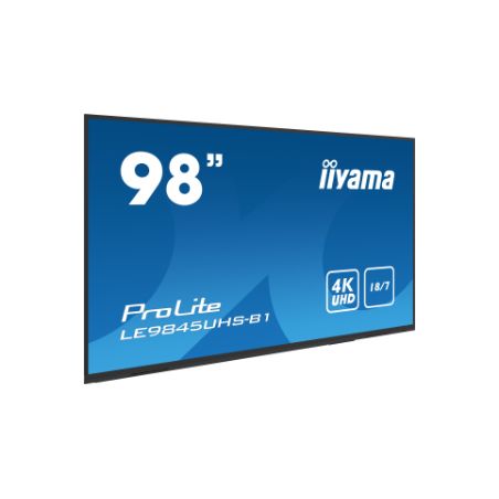 Pantalla de señalización digital profesional de 98"