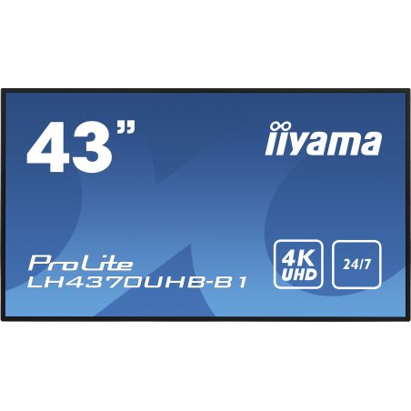 Pantalla de señalización digital profesional de 43"