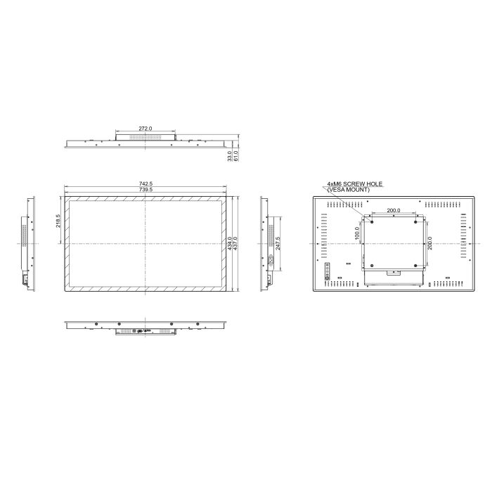 iiyama 32" - Monitor Touchscreen Professionale, 24/7
