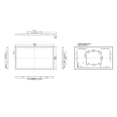 iiyama 32" - Monitor Touchscreen Professionale, 24/7
