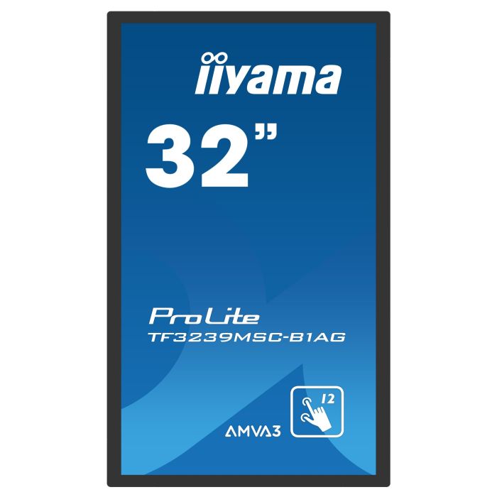 iiyama 32" - Monitor profesional con pantalla táctil, 24 horas al día, 7 días a la semana