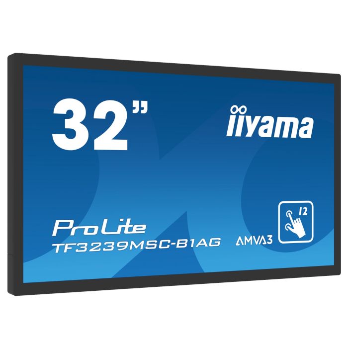 iiyama 32" - Monitor profesional con pantalla táctil, 24 horas al día, 7 días a la semana