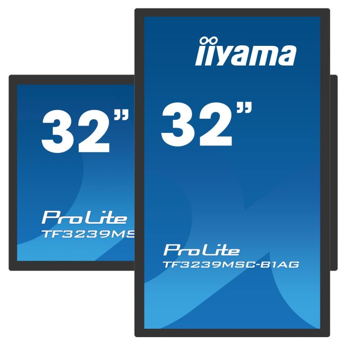iiyama 32" - Monitor profesional con pantalla táctil, 24 horas al día, 7 días a la semana