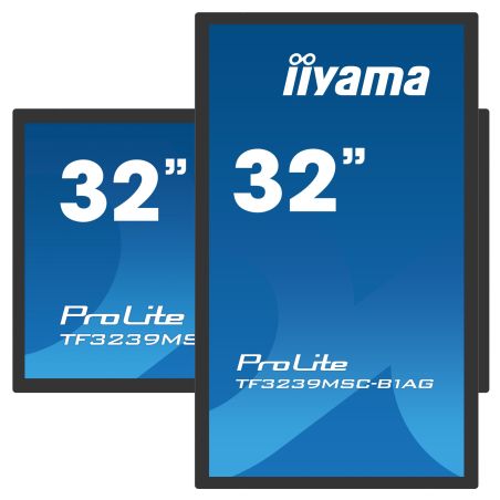 iiyama 32" - Monitor profesional con pantalla táctil, 24 horas al día, 7 días a la semana