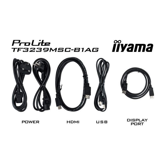 iiyama 32" - Monitor profesional con pantalla táctil, 24 horas al día, 7 días a la semana