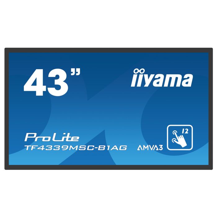 iiyama 43" - Monitor Profesional con Pantalla Táctil, 24/7