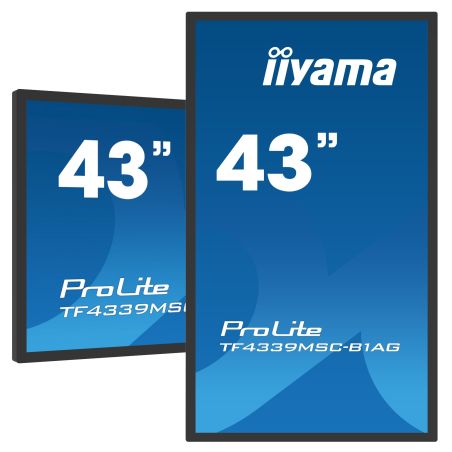 iiyama 43" - Monitor Profesional con Pantalla Táctil, 24/7