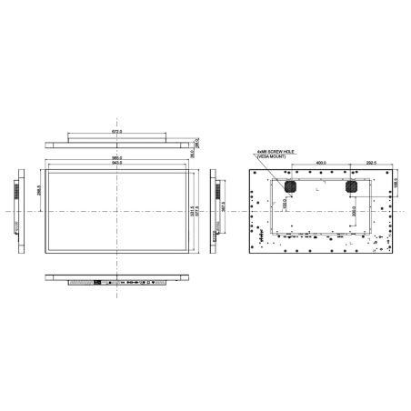 iiyama 43" - Monitor Touchscreen Professionale, 24/7
