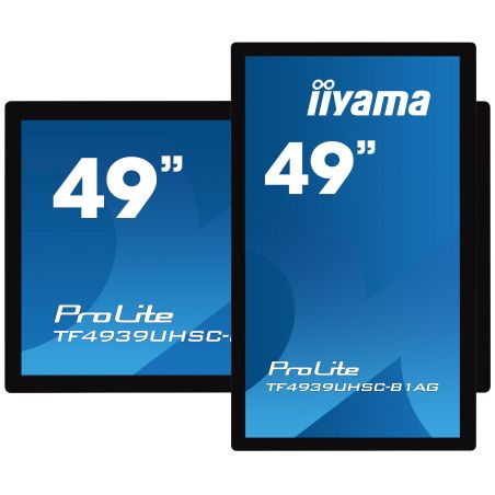 iiyama 49" - Monitor profesional con pantalla táctil, 24 horas al día, 7 días a la semana