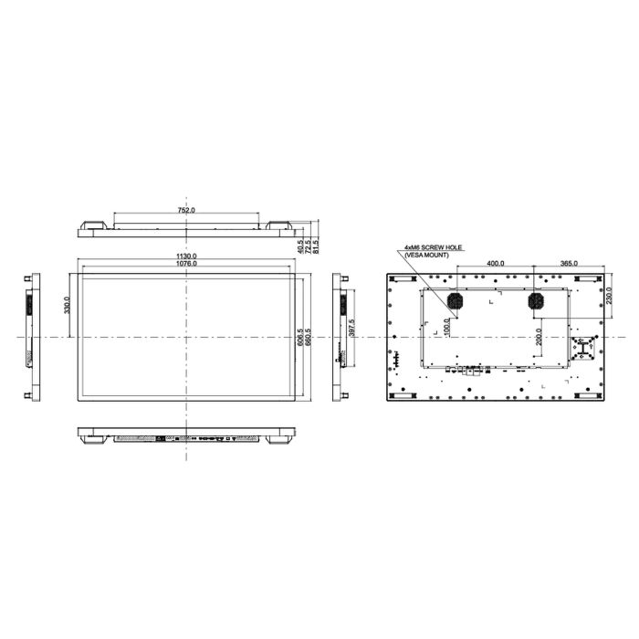 iiyama 49" - Monitor Touchscreen Professionale, 24/7