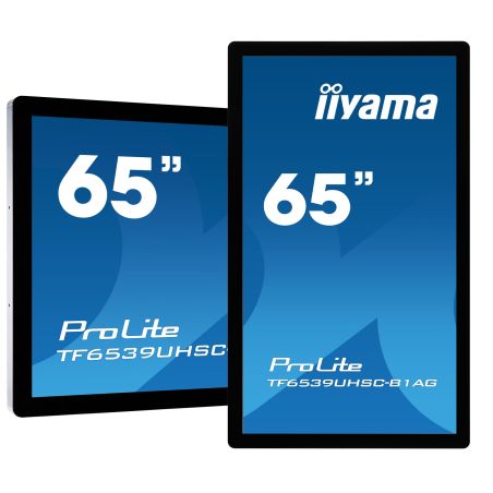 iiyama 65" - Monitor profesional con pantalla táctil, 24 horas al día, 7 días a la semana