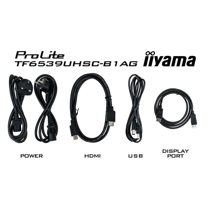 iiyama 65" - Monitor profesional con pantalla táctil, 24 horas al día, 7 días a la semana