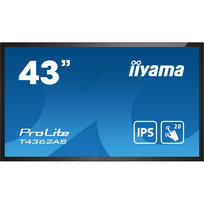 iiyama 43" - Monitor Profesional con Pantalla Táctil, 24/7
