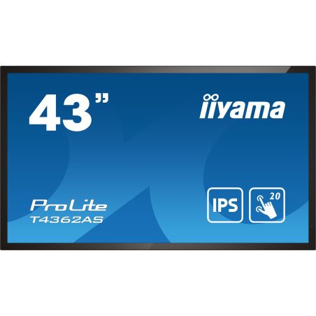 iiyama 43" - Monitor Profesional con Pantalla Táctil, 24/7