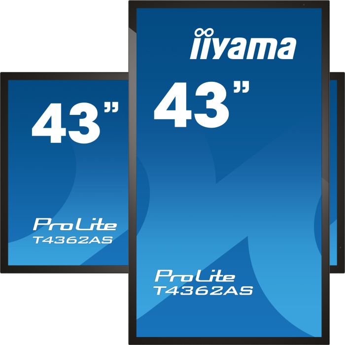 iiyama 43" - Monitor Profesional con Pantalla Táctil, 24/7
