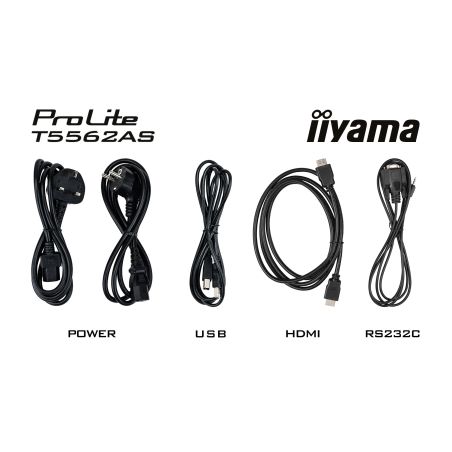 iiyama 55" - Monitor Profesional con Pantalla Táctil, 24/7