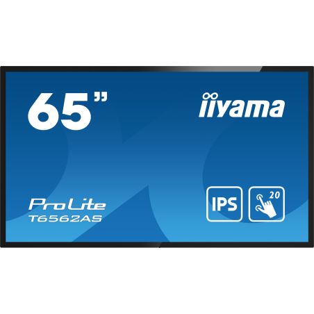 iiyama 65" - Monitor Profesional con Pantalla Táctil, 24/7