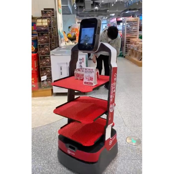 LUCKY BOT - Robot de reparto y servicio de mesa - OrionStar AI