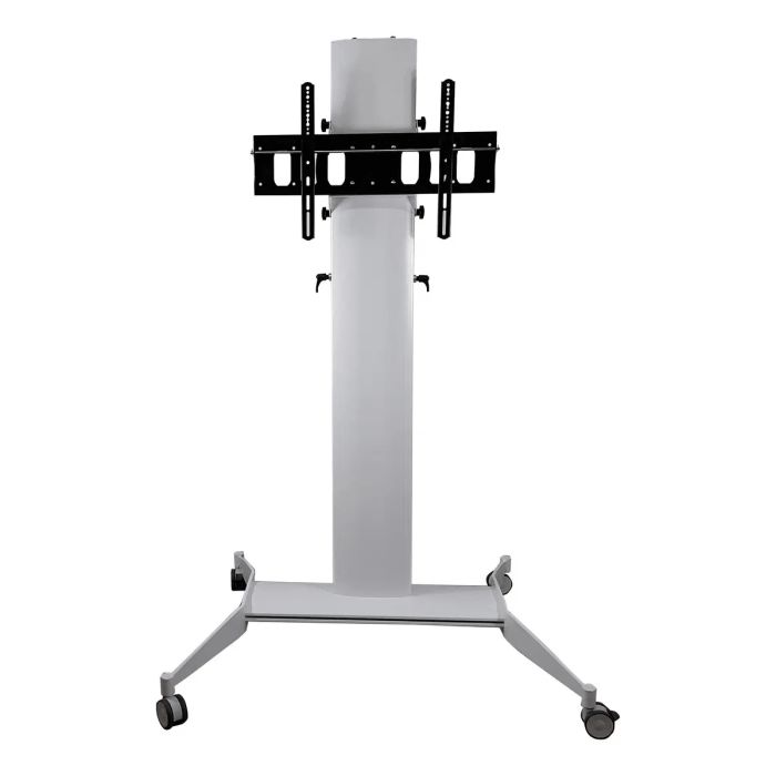 Slide Maxi Carrello, supporto monitor da terra, bianco