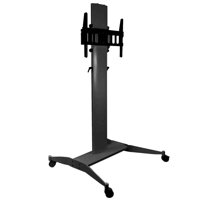 Slide Maxi Trolley, soporte para monitor de suelo, negro