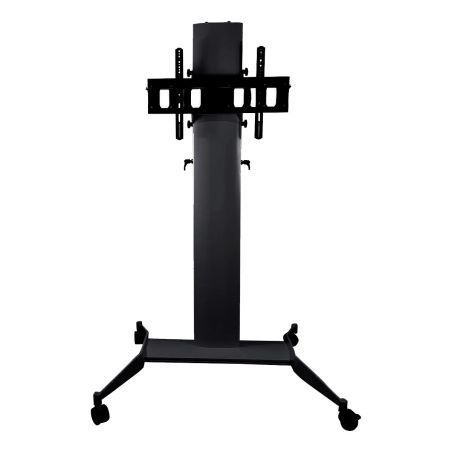 Slide Maxi Trolley, soporte para monitor de suelo, negro