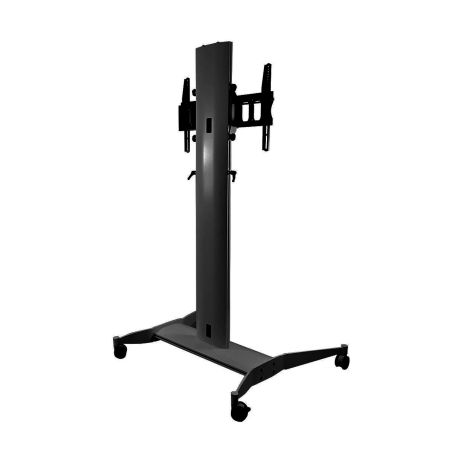 Slide Maxi Trolley, soporte para monitor de suelo, negro