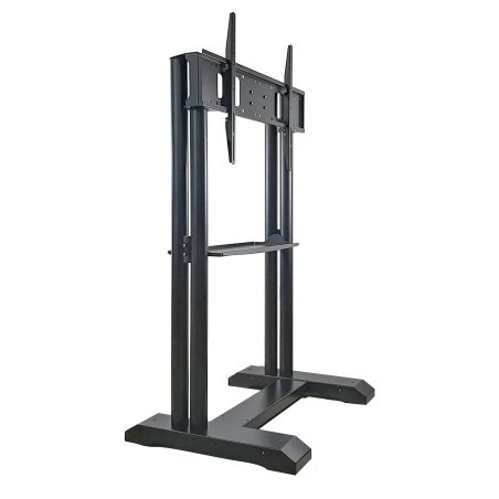 SCENARIO PREMIUM, soporte profesional para dos monitores de suelo con ruedas