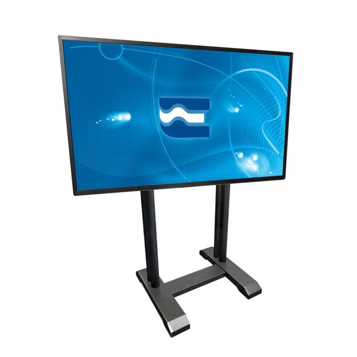 SCENARIO, soporte para monitor de suelo profesional con ruedas