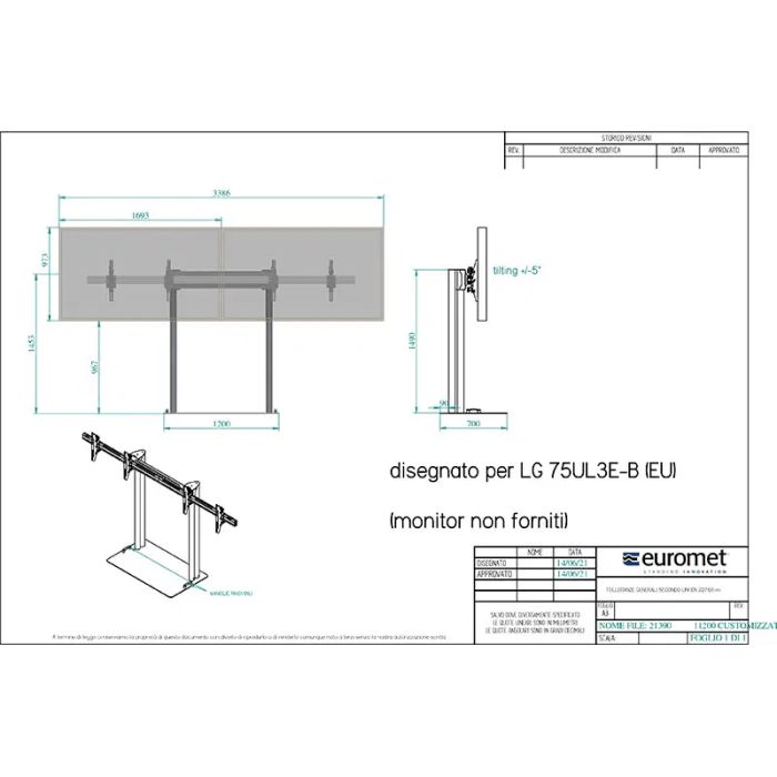STAND SCENARIO, lámpara de pie