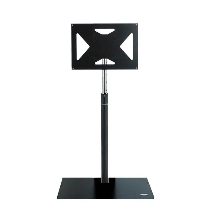 ÉLITE, soporte para monitor de suelo con base rectangular, negro
