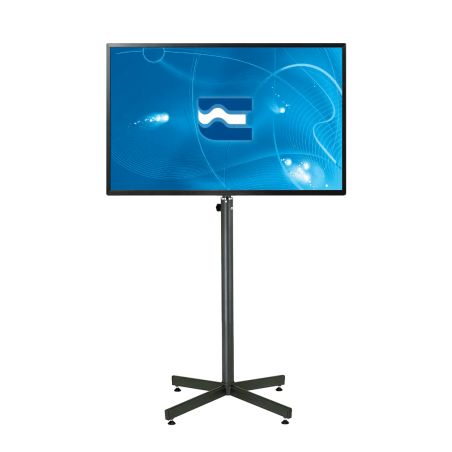 ÉLITE Cross, flat panel floor stand up to 55’’