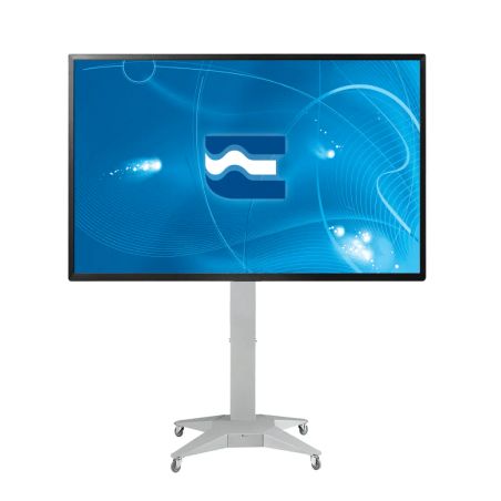 TOTEM, flat panel floor stand, grey