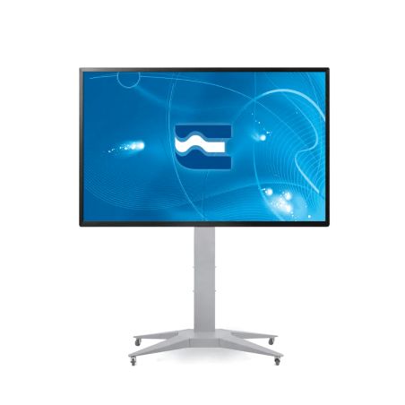 TOTEM XL, soporte para monitores de más de 75", gris