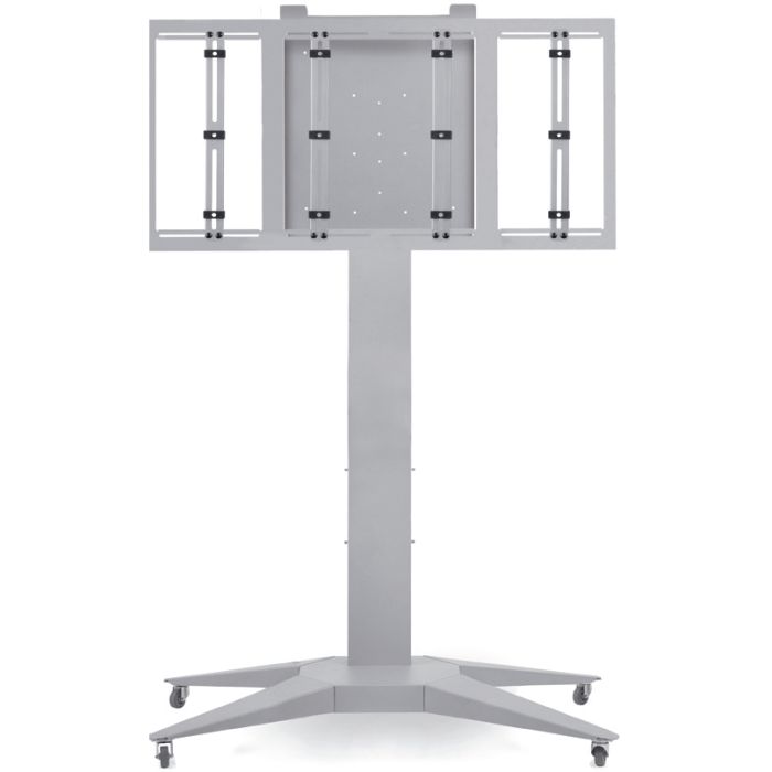 TOTEM XL, flat panel tv cart, grey