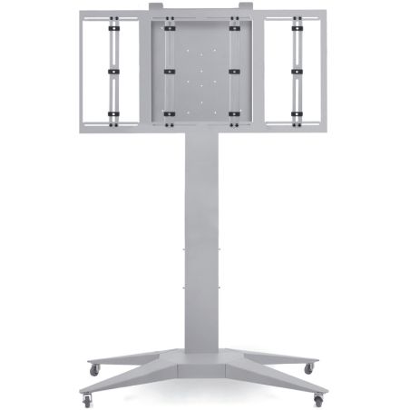 TOTEM XL, flat panel tv cart, grey