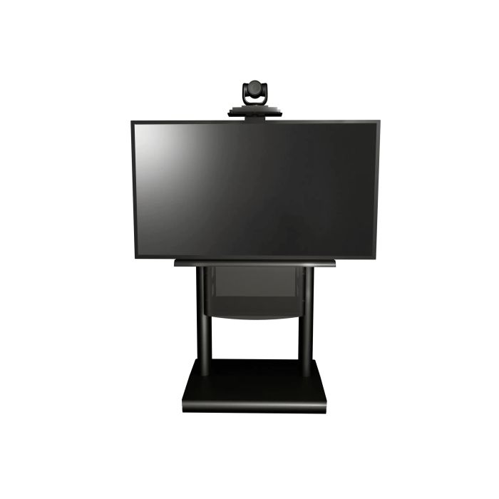 PLATEA, flat panel mount ground stand with wheels