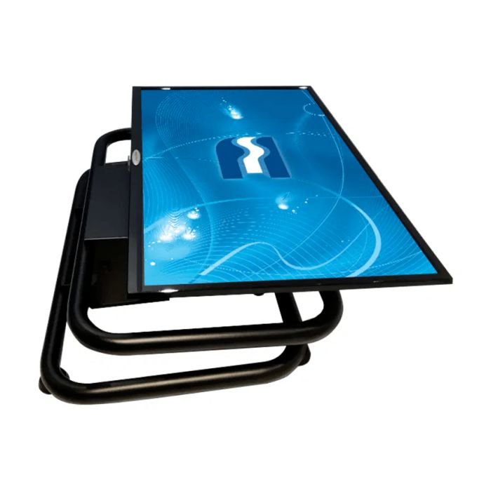 RADENTE, foldable LCD/Plasma screen floor stand, black