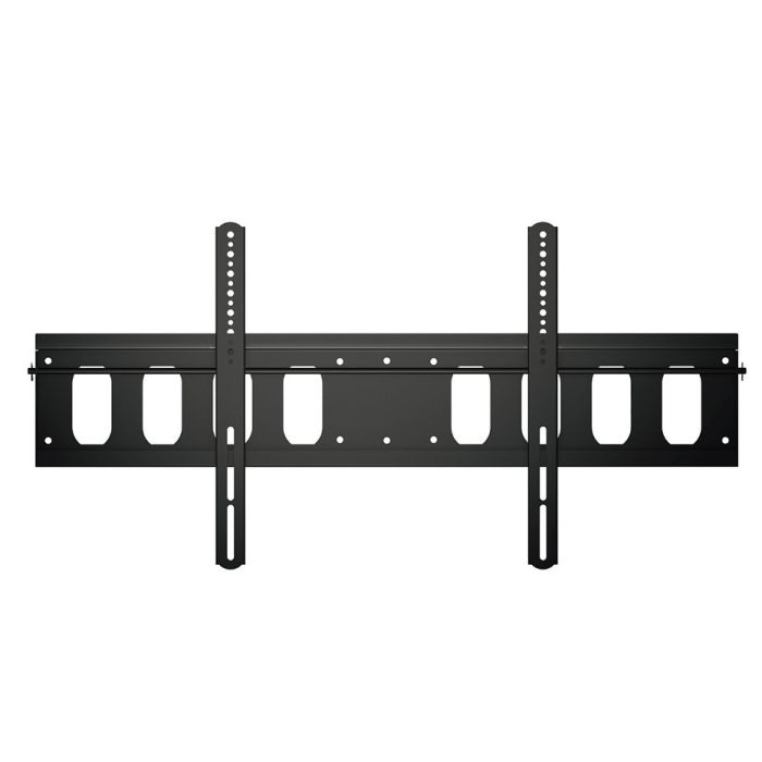 FIX L, flat panel wall mount, black painted, up to 50kg