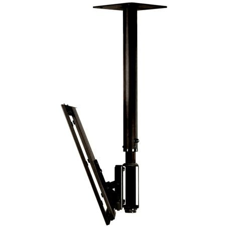 Universal Ceiling Monitor Mount, Tiltable, Black