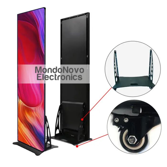 P1.83 LED poster - 800 nits indoor - digital poster for stores | MondoNovoShop
