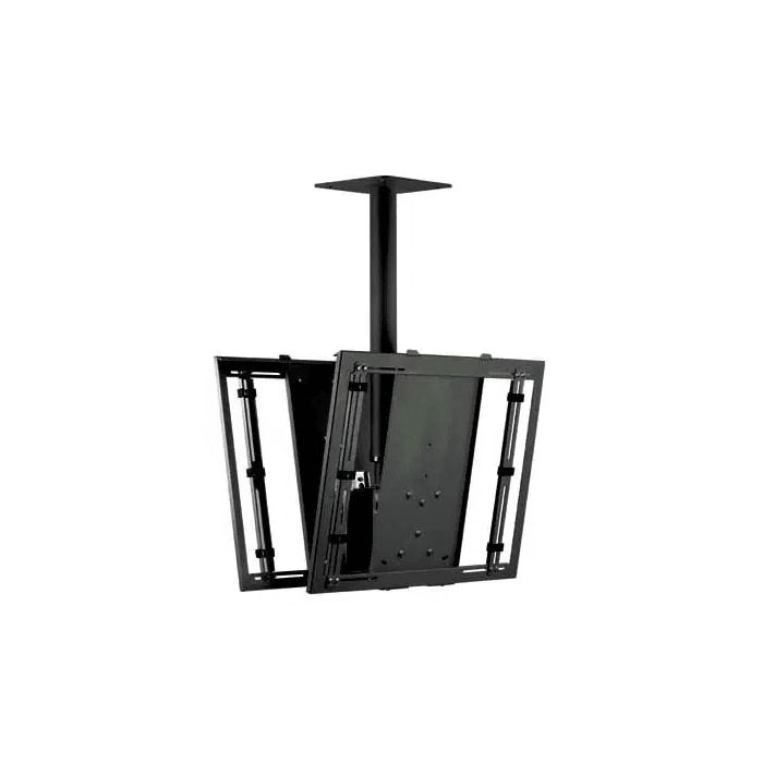 Supporto universale da soffitto, 2 monitors, inclinabile