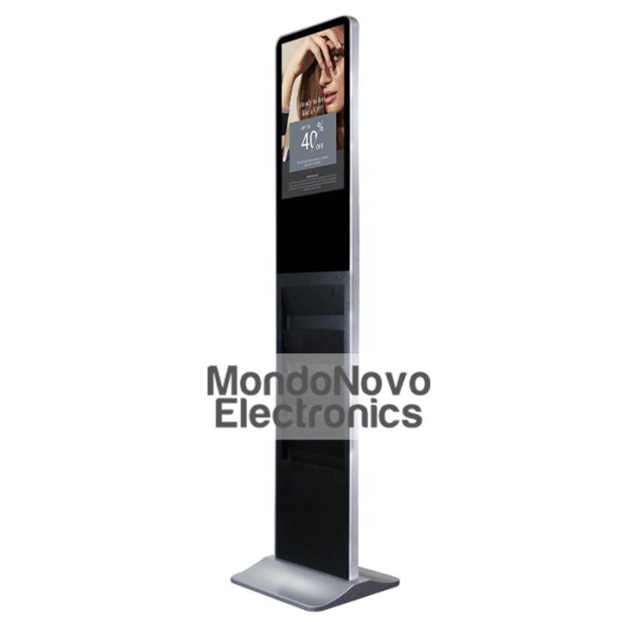 Totem Display Multimedia de 21,5" para espacios exteriores
