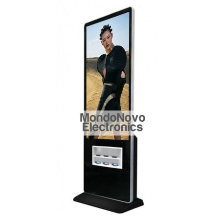 43" inches Totem Indoor with 3 wireless + 5 USB charging stations