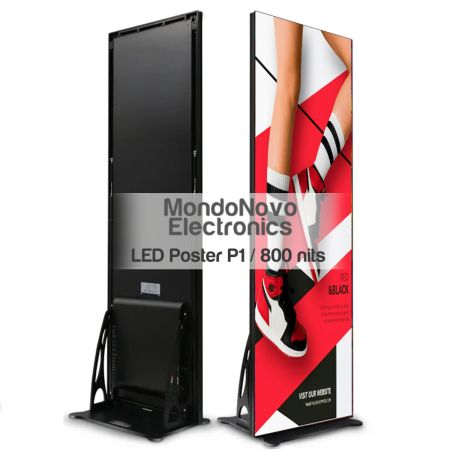 Poster LED P1.83 - 800 nits indoor  - poster digitale per negozi | MondoNovoShop